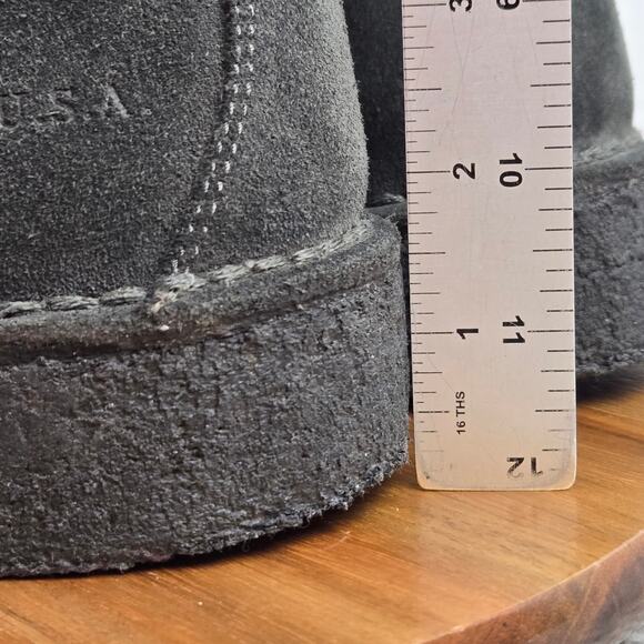 Avirex USA Mens 12 Gray Suede Leather Casual Lifestyle Daily Desert Chukka Boots main image 15